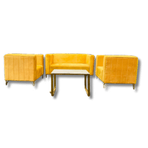 Yellow Sofa Set