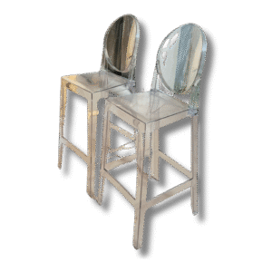 Acrylic Bar Chair Qty 20