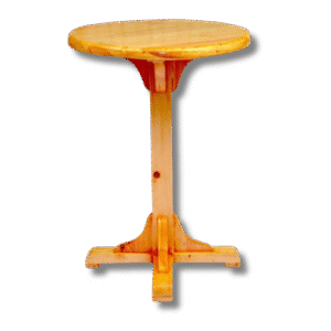 Wooden cocktail table