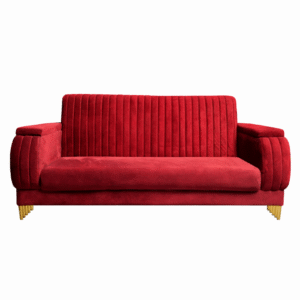 Maroon sofa