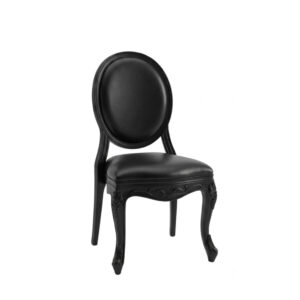 Black louis chair