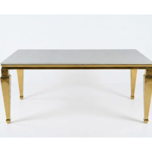 Gold Fancy rectangle table